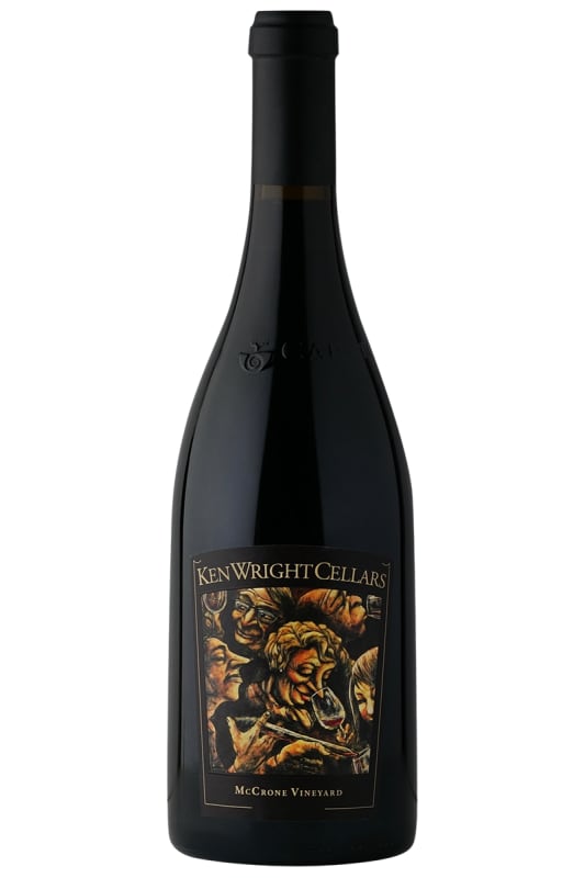 Ken Wright Cellars McCrone Vineyard Pinot Noir 2019 Front Bottle Shot