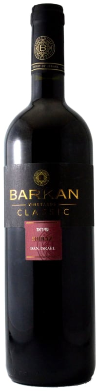 Barkan Classic Shiraz (OK Kosher) 2020 Front Bottle Shot
