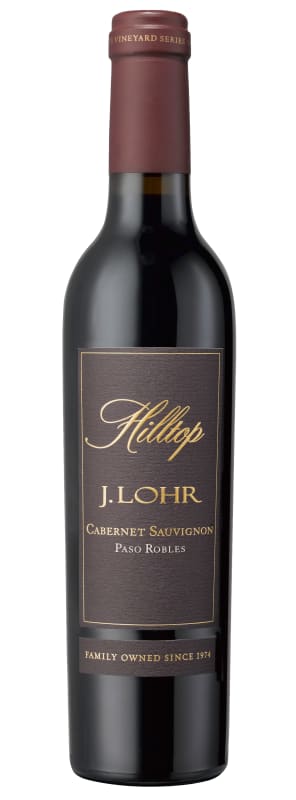 J. Lohr Hilltop Cabernet Sauvignon (375ML half-bottle) 2023 Front Bottle Shot