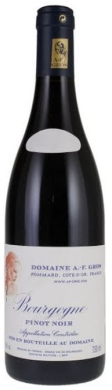 Domaine A.F. Gros Bourgogne Rouge 2017 Front Bottle Shot