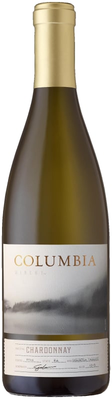 Columbia Winery Chardonnay 2014 Front Bottle Shot