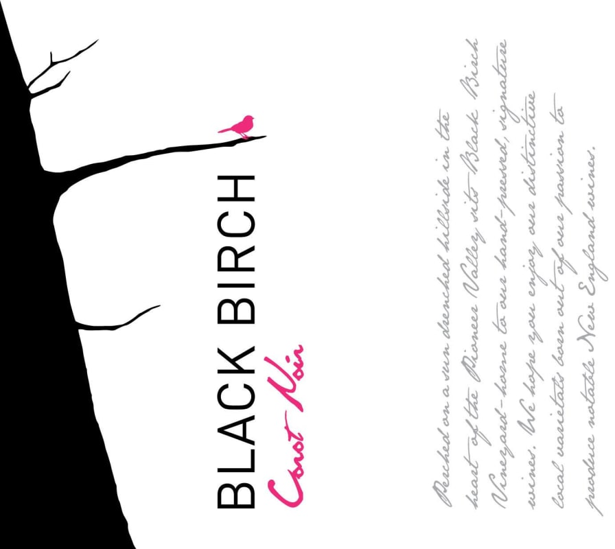 Black Birch Vineyard Corot Noir 2013 Front Label