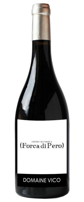 Domaine Vico Forca di Pero Rouge 2022 Front Bottle Shot
