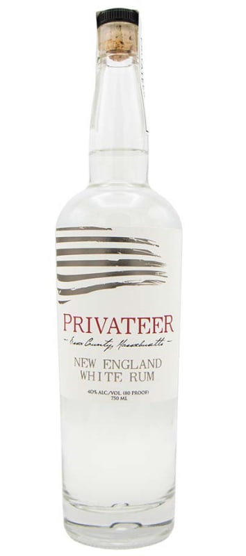 Privateer New England White Rum Front Bottle Shot