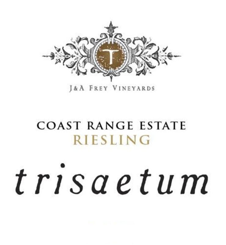 Trisaetum Coast Range Estate Riesling 2013 Front Label