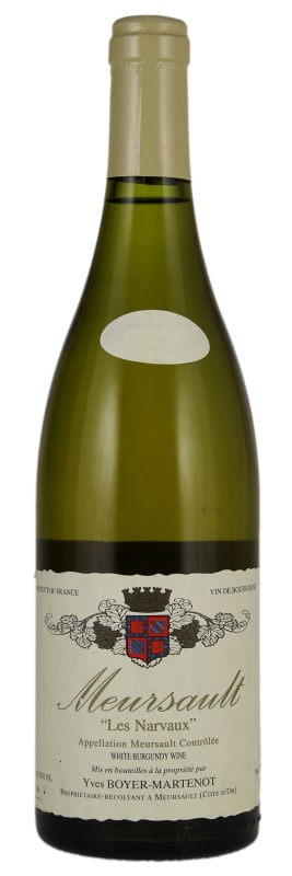 Boyer-Martenot Meursault Les Narvaux 2018 Front Bottle Shot