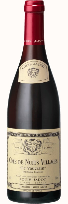 Louis Jadot Cote de Nuits-Villages Le Vaucrain 2019 Front Bottle Shot