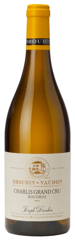 Domaine Drouhin Vaudon Chablis Bougros Grand Cru 2015 Front Bottle Shot