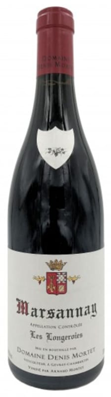 Denis Mortet Marsannay Les Longeroies 2012 Front Bottle Shot