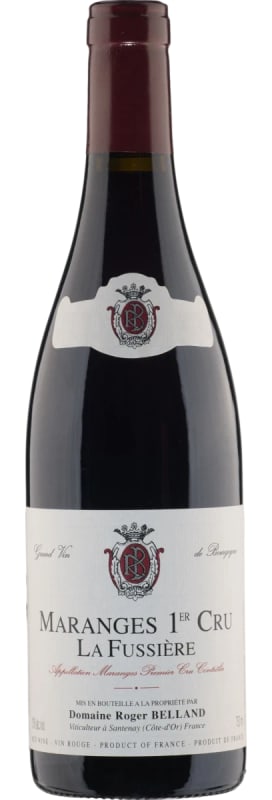 Roger Belland Maranges La Fussiere Premier Cru 2023 Front Bottle Shot