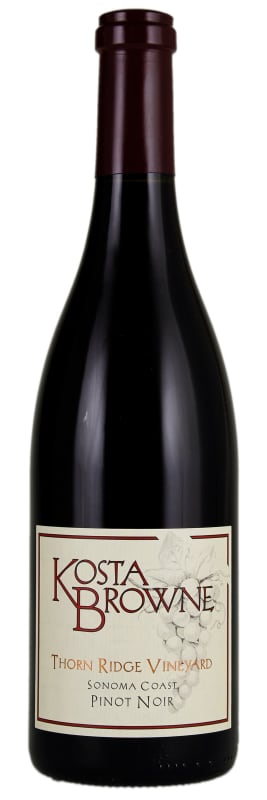 Kosta Browne Thorn Ridge Vineyard Pinot Noir 2017 Front Bottle Shot