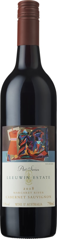Leeuwin Estate Art Series Cabernet Sauvignon 2018 Front Bottle Shot