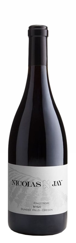 Nicolas-Jay Nysa Vineyard Pinot Noir 2016 Front Bottle Shot