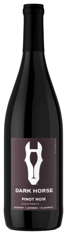 Dark Horse Pinot Noir 2018 Front Bottle Shot