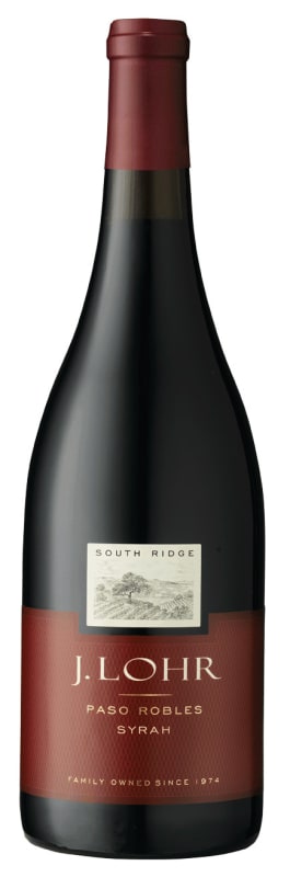 J. Lohr Estates South Ridge Syrah 2015 Front Bottle Shot