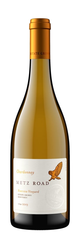 Metz Road Chardonnay 2019 Front Bottle Shot