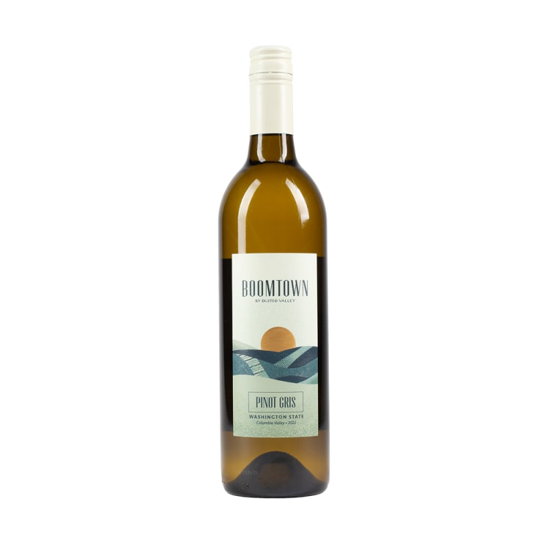 Boomtown by Dusted Valley Pinot Gris 2022 Front Bottle Shot