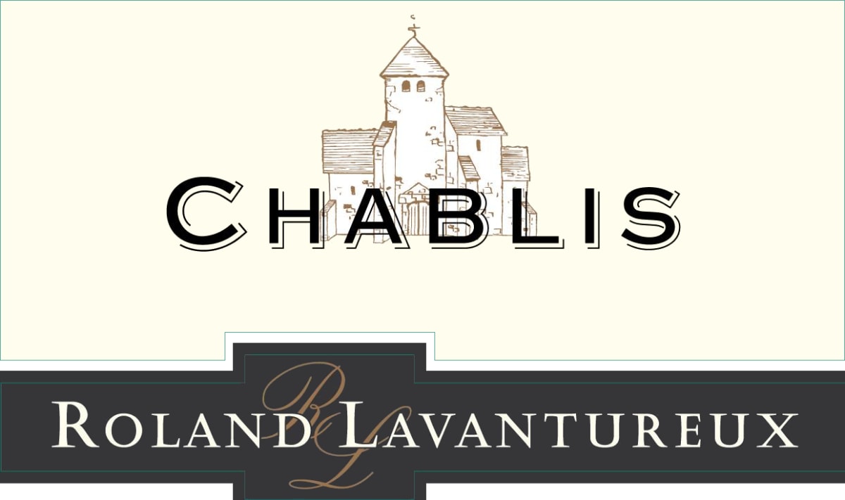 Roland Lavantureux Chablis (375ML half-bottle) 2022 Front Label