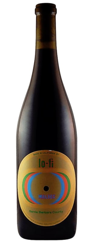 Lo-Fi Wines Malbec 2022 Front Bottle Shot