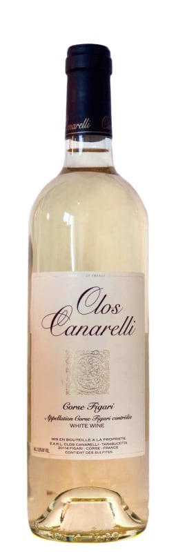 Clos Canarelli Corse Figari Blanc 2022 Front Bottle Shot