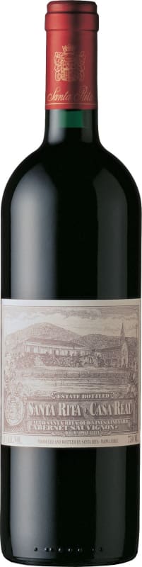 Santa Rita Casa Real Cabernet Sauvignon 2018 Front Bottle Shot