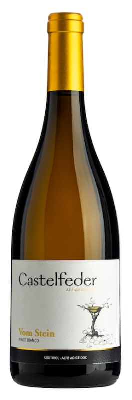 Castelfeder Vom Stein Pinot Bianco 2020 Front Bottle Shot