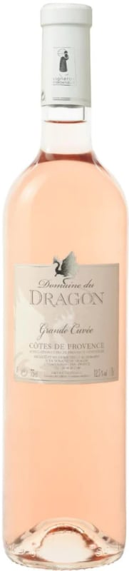 Domaine du Dragon Cotes de Provence Grande Cuvee Rose 2025 Front Bottle Shot