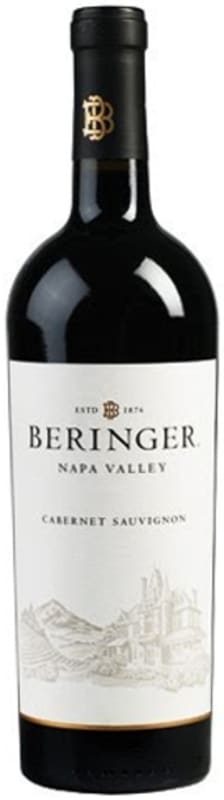 Beringer Napa Valley Cabernet Sauvignon 2013 Front Bottle Shot