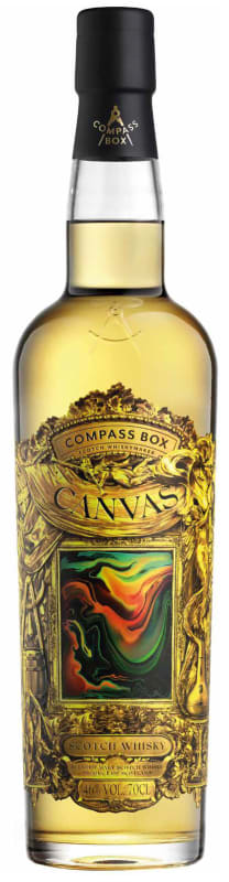 Compass Box Canvas Scotch Whisky Front Bottle Shot