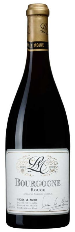 Lucien Le Moine Bourgogne Rouge 2022 Front Bottle Shot