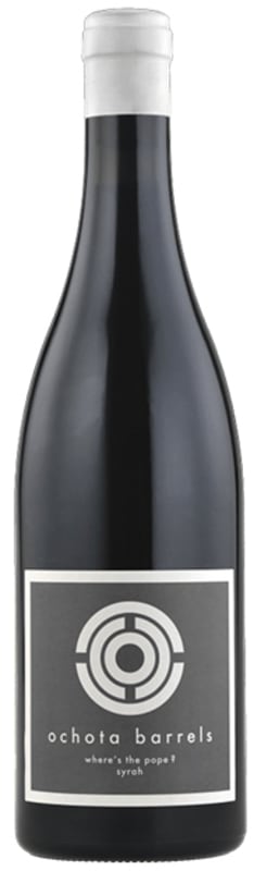 Ochota Barrels Where's the Pope Syrah 2025 Front Bottle Shot