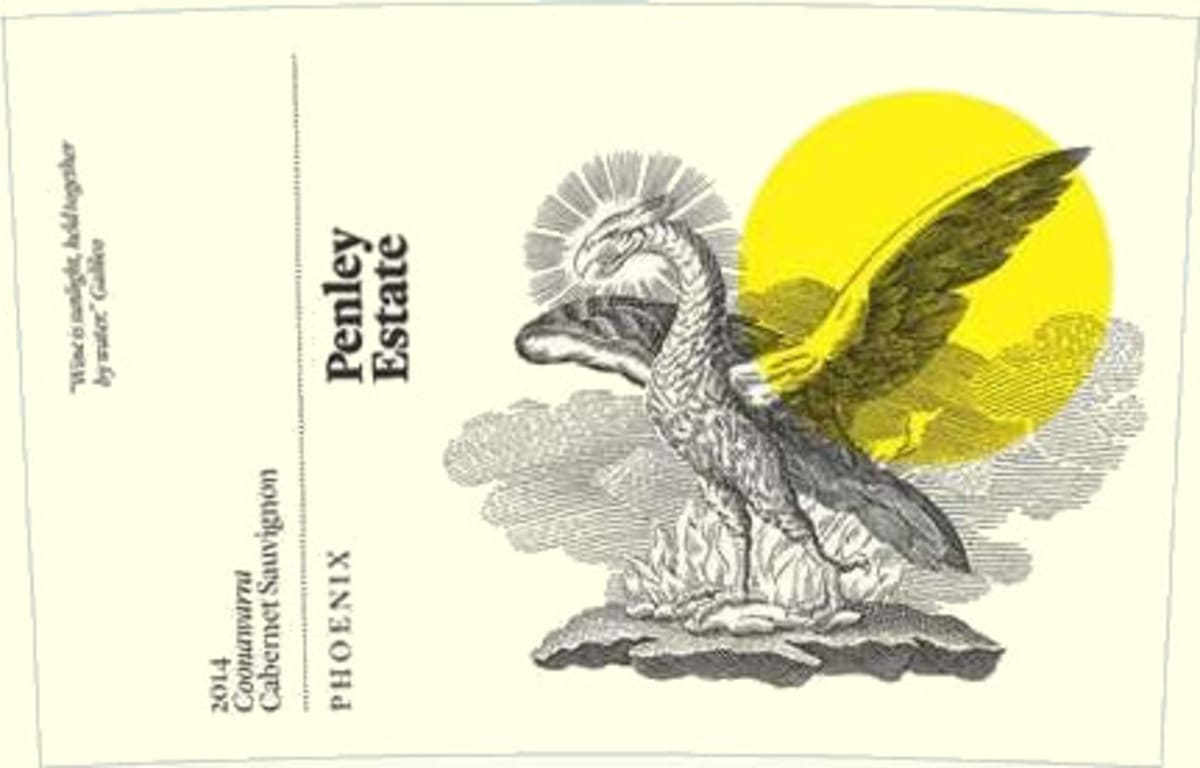Penley Phoenix Cabernet Sauvignon 2014 Front Label