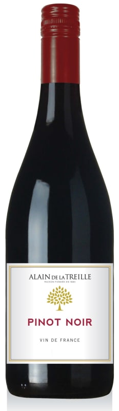 Alain de la Treille Pinot Noir 2020 Front Bottle Shot