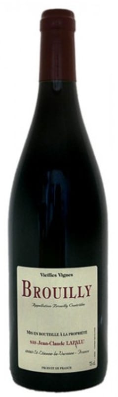 Domaine Jean-Claude Lapalu Brouilly Vieilles Vignes 2022 Front Bottle Shot