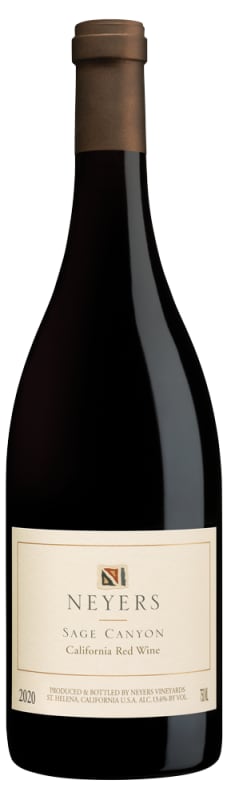 Neyers Sage Canyon Red 2020 Front Bottle Shot