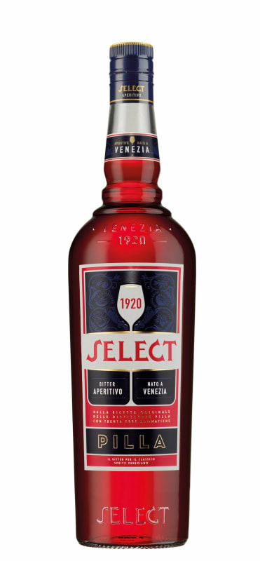 Select Pilla Aperitif Liqueur Front Bottle Shot