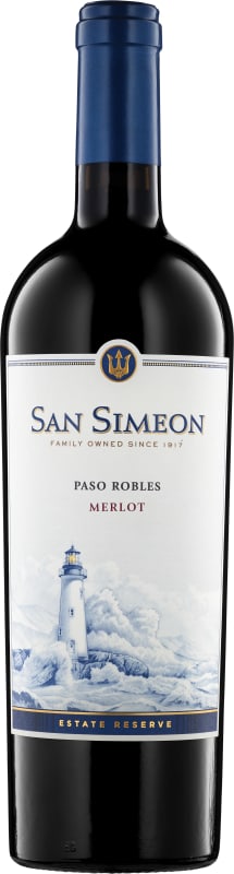 San Simeon Merlot 2015 Front Bottle Shot