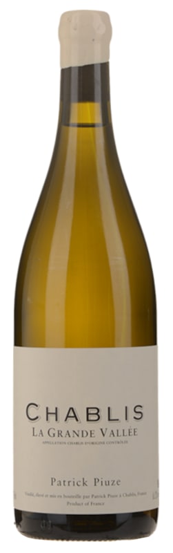 Patrick Piuze Chablis La Grande Vallee 2022 Front Bottle Shot
