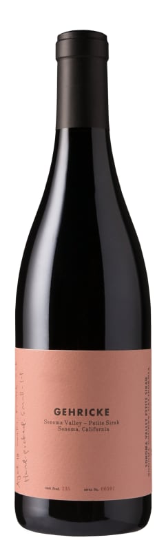 Gehricke Petite Sirah 2022 Front Bottle Shot