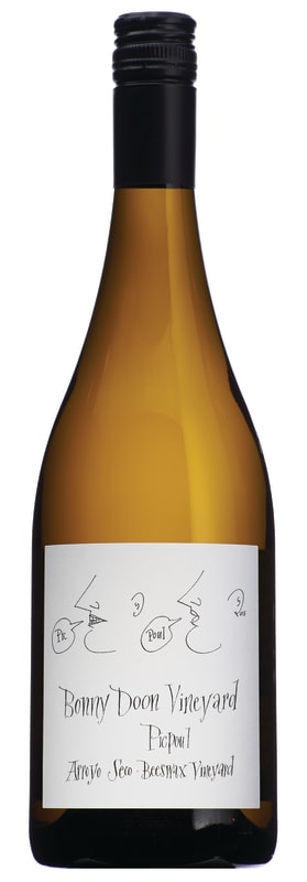 Bonny Doon Beeswax Vineyard Picpoul 2020 Front Bottle Shot