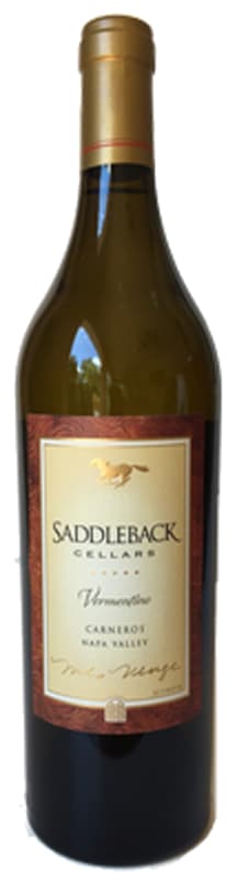 Saddleback Los Carneros Vermentino 2014 Front Bottle Shot