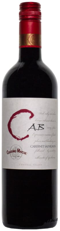 Cousino Macul Cabernet Sauvignon 2015 Front Bottle Shot