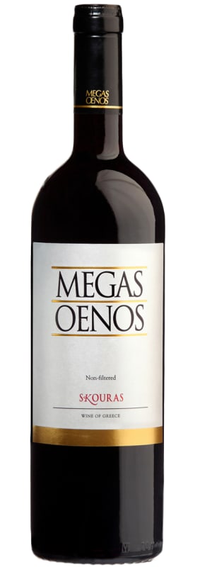 Skouras Megas Oenos Red 2019 Front Bottle Shot