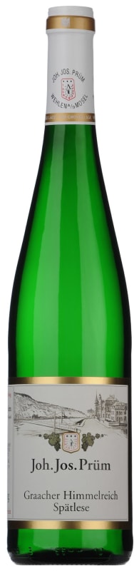 Joh. Jos. Prüm Graacher Himmelreich Riesling Spatlese 2024 Front Bottle Shot