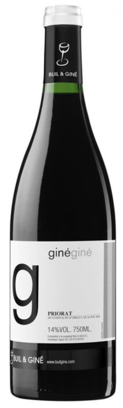 Buil and Gine Gine Priorat 2016 Front Bottle Shot