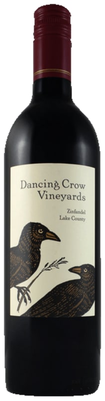 Dancing Crow Vineyards Zinfandel 2021 Front Bottle Shot