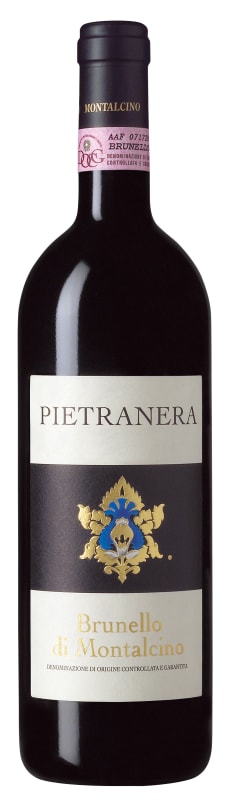 Pietranera Brunello di Montalcino 2015 Front Bottle Shot