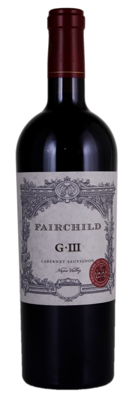 Fairchild G-III Cabernet Sauvignon 2015 Front Bottle Shot