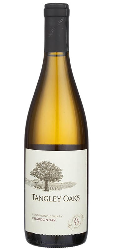 Tangley Oaks Mendocino Chardonnay 2018 Front Bottle Shot