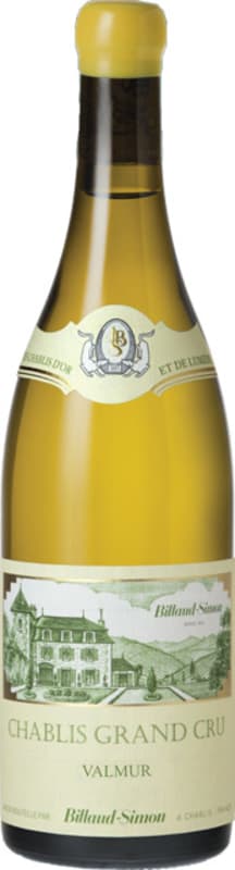 Billaud-Simon Chablis Valmur Grand Cru 2018 Front Bottle Shot